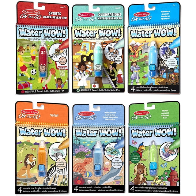 Melissa & Doug On the Go Water ¡Guau! ¡Reutilizable Melissa & Doug NA