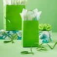 thumbnail image 2 of Small Green Paper Bags by Celebrate It™, 2 of 5