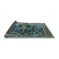 thumbnail image 2 of Ahgly Company Indoor Square Animal Light Blue Traditional Area Rugs, 7' Square, 2 of 4