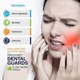 thumbnail image 5 of Equipo de protección dental, paquete de 4 piezas, tamaño grande y pequeño, anti-rechinar los dientes, equipo de protección nocturna, aparatos de ortodoncia moldeables y anti-ronquidos Rojo Verde, 5 of 5