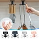 thumbnail image 2 of Moqsnm - 2 ganchos giratorios de 360 grados para techo de cocina, espátula, utensilios de cocina, gancho de almacenamiento, montaje en pared, gancho giratorio de 6 garras, 2 of 5