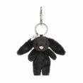 thumbnail image 1 of Jelly'Cat Bashful Bunny Inky Plush Stuffed Animal Bag Charm Keychain, Cute Fluffy Keyring Accessory, Soft Toy Purse Decoration Jelly'Cat Bashful Bunny Inky Bag Charm, 1 of 1