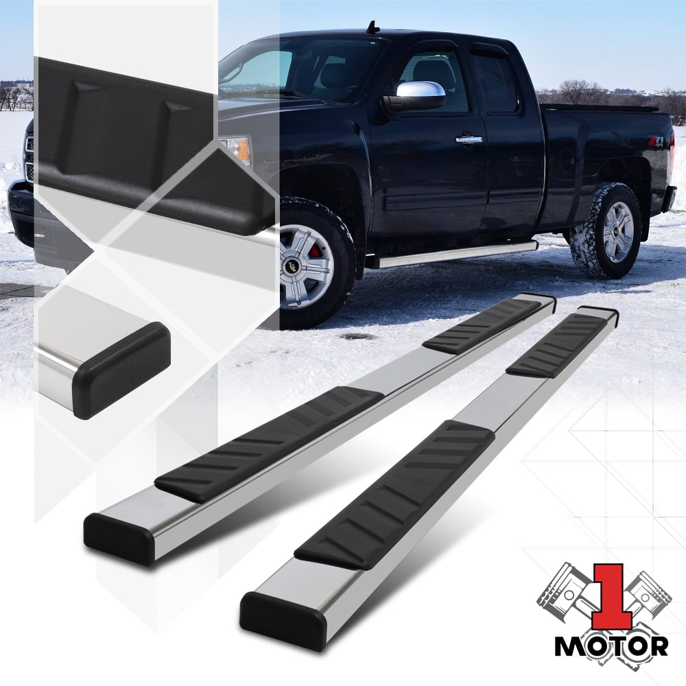 Chrome Running Board 5" Side Step Nerf Bar for 0719 Silverado/Sierra