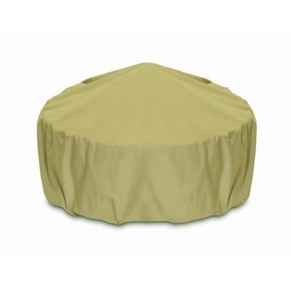36 in. Fire Pit Cover - Khaki
