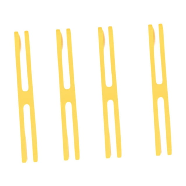 simhoa Silicone Rubber Bands Camping Plate Wrapping Bands Versatile Nonslip Lightweight Yellow
