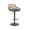 Blue, variant on 360°Swivel Bar Stools, Adjustable Height Bar Stools with Open Rattan Back and Black Footrest, Barstools, Vintage Sturdy Frame Chairs for Kitchen Island, Home Bar(Green,Set of 2)