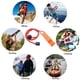 thumbnail image 4 of Silbato de senderismo para acampar al aire libre con herramienta de emergencia de supervivencia con cordón (rojo) Likrtyny  Para Estrenar, 4 of 8