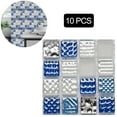 thumbnail image 1 of 10 piezas autoadhesivas para salpicaduras de , decorativas extraíbles para ladrillos, 3D con exterior exterior exterior de mármol para y 15x15cm Macarena Pegatina de pared, 1 of 8
