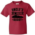 thumbnail image 3 of Inktastic Uncles Lil Racing Buddy Youth T-Shirt, 3 of 5
