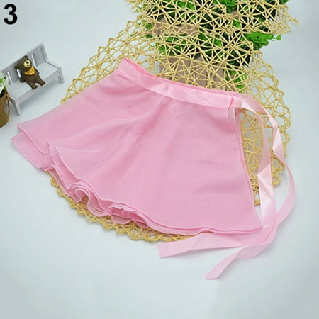 

FaLX Girls Chiffon Cute Layered Ballet Tutu Skirt Skate Wrap Scarf Dance Wear Dress