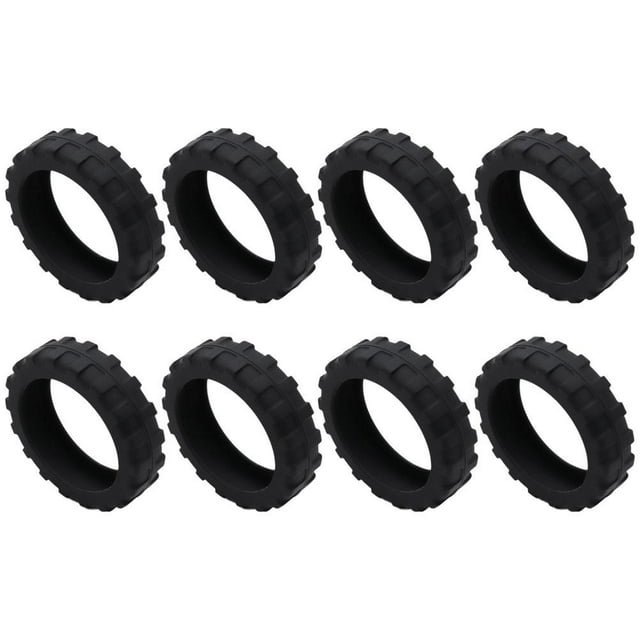 8 Pcs/ensemble Housse de Protection pour Roues de Valise, Réduit l'Usure des Roues