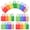 Multicolor 7.87in, variant on BEIPEGIN 12 Pack Iridescent Gift Bags with Handles, Reusable Goodie Bags Medium Size, Non-Woven Iridescent Party Favor Bags, Birthday Holographic Gift tote bag, Disco Bachelorette Party Bags