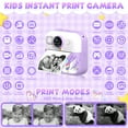 thumbnail image 7 of Freecat Kids Cameras, Instant Print, Toys for Kids Girls Ages 5-7-12, 1080P HD Selfie Digital Camera with 32GB SD Card, Camera for Kids 3 4 5 6 7 8+ Year Old. (Purple), 7 of 7