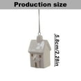 thumbnail image 7 of Festival White Ceramic Holiday Charm Festival Charm Ceramic Hanging Pendant for Christmas Tree and Home Decorations, 7 of 7