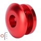 thumbnail image 3 of Perilla de cambio Retenedor de bota Limitador de cambio Cabezal de cambio Hebilla Tapón Universal para automóvilRojo, 3 of 5