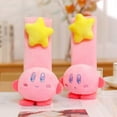 thumbnail image 4 of Roffatide Anime Kirby  Car Seatbelt 2 PCS Shoulder Pad Plush Seat Belt Cover Protector Compatible with All Cars, 4 of 5
