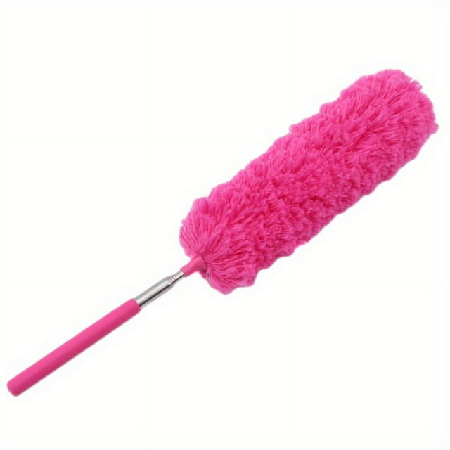 1pc, Microfiber Duster Brush, Extendable Hand Dust Removal Cleaner, Anti Dusting Brush, Home Air-condition Feather Car Furnitur Cleaning Brush