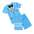 thumbnail image 6 of Shadoumai Boys Swimsuit Comfortable Swimwear Boys 2 Piece Swimsuit Vacation Boys Bathing Suits, 6 of 6