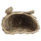 thumbnail image 2 of Trenza De Paja Con Forma De Cabeza De Conejo, Chinchilla, Hámster, Erizo, Hierba, Nido Cálido Para Casa, 2 of 7