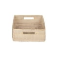 thumbnail image 2 of Kouboo Loma Rattan Shelf & Organizing Basket, Handwoven-Inspired Storage Color Latte, 2 of 5