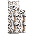 thumbnail image 2 of German Shepherd Dog and Footprint Toddler Nap Mats for Kids Preschool,Sleeping Mat Bag or Kids,Toddler Sleeping Bag,Toddler Nap Mat or Daycare, 2 of 6