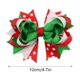 thumbnail image 2 of Barrettes Épingle à Cheveux Nœud de Noël Accessoires de Cheveux Épingle à Cheveux Colorée Boutique de Noël Flocon de Neige Arbre de Noël Épingle à Cheveux Fille Épingle à Cheveux (Classique), Barrettes pour Femmes, 2 of 4