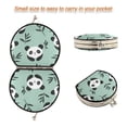 thumbnail image 4 of Portable Folding Mirror Compact Double Sided Travel Mirror Small Makeup Mirror Use Present for Women Cute Pandas, 4 of 7