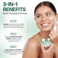 thumbnail image 5 of Fortify Skincare Face Cream with Peptides & Collagen – 3-in-1: Detox, Treat, Boost – Hydrating, Firming, Anti-Aging Moisturizer – Dermatologist Tested Korean Skin Care – Vegan, Clean Beauty – 1.7 Oz, 5 of 8