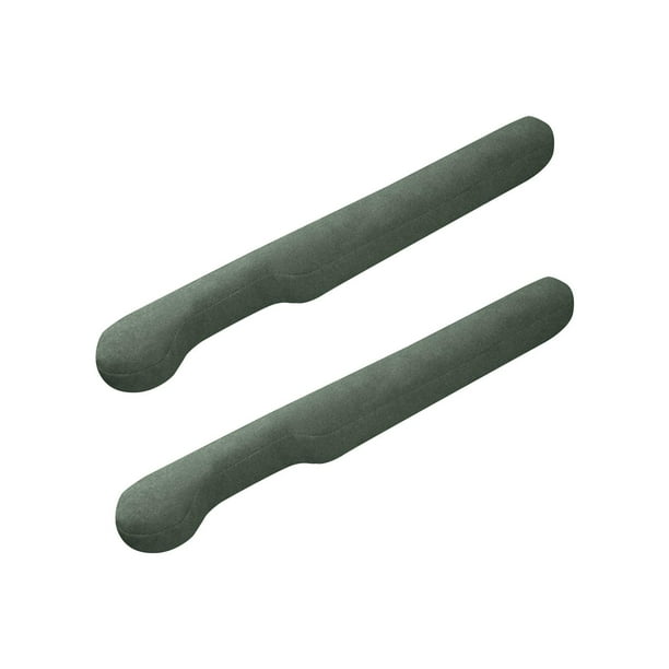 2 piezas de relleno para huecos de asientos de coche que evitan que se caigan los accesorios del automóvil Verde