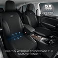 thumbnail image 4 of Fundas para asientos de coche Skechers Work Leather 5 veces más resistentes, airbag, 4 of 8