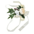 thumbnail image 4 of Wedding Chair Back, Chair Decoration Wedding Chair Sign Simulation Flower Wedding Decoration For Wedding Reception, 4 of 8