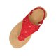 thumbnail image 1 of Sandalias Planas con Correas de Tobillo Floral Toe Post Espadrilles, Sandalias Planas de Mujer Toe Redondo Verano, 1 of 9