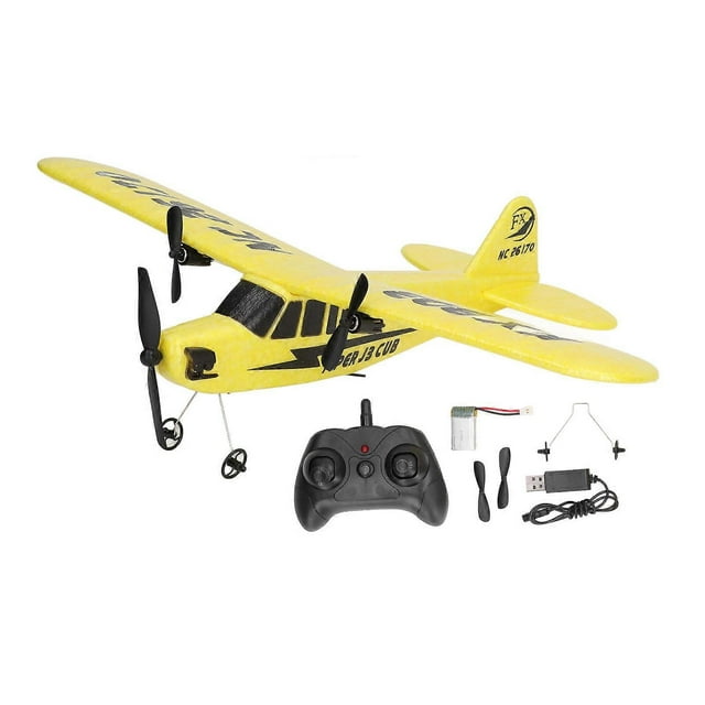 Modèle d'avion 2,4\xa0G, planeur en mousse flexible, avion électrique, simulation, télécommande