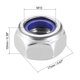 thumbnail image 2 of Tuercas de bloqueo hexagonales con inserto de nylon M10 x 1.5mm, acero inoxidable 304, 10 piezas, 2 of 5