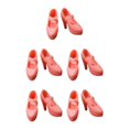 thumbnail image 3 of Dalazy Chaussures de Poupée Talons Hauts Élégants Accessoires pour Poupée 1/6 Fille Rose 5Set, 3 of 6
