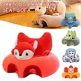 thumbnail image 5 of Cartoon Animals Baby Soft Sofa Support Chair Comfortable Two Armrests Sitting Chair for Toddler Baby, 5 of 5