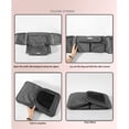 thumbnail image 5 of Pet Carrier for Dogs Cats Handbag Shoulder Bag Large Space Breathable and Comfortable Oxford Cloth for Shopping(Gray), 5 of 8