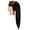 Natural black, variant on DODOING Hair Pieces for Women Straight/Curly Hair Ponytail Clips in Ponytail Hair Extensions Straight Hair Drawstring Ponytail For Ladies Synthetic Hairpiece Ponytail