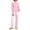 05-White Pink Cashew, variant on Womens Pajama Sets Soft Long Sleeve Sleepwear Ladies Christmas Loungewear Two Piece Red Plaid Pjs with Pockets