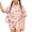 Pink, variant on Grblisyd Girls Summer Outfits 2 Piece Set Short Sleeve Crew Neck Shirts and Elastic Waist Shorts Sets Kids Cute Animal Print Clothes 7-8 Y