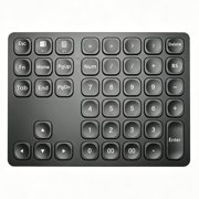 Samovi Wireless Number Pad, Portable Numeric Keyboard, 36-Keys, USB-C Rechargeable, Bluetooth Numeric Keypad Numpad for Data Entry, Compatible with Laptop, Mac, iMac, Tablet, PC Desktop