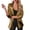 Gold, variant on Sequin Blazer Jacket Women Glitzy Party Festive Night Out Trendy Sparkly Outerwear Gold L
