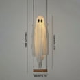 thumbnail image 3 of Giant Hanging Ghost Halloween Decoration with LED Lights & Remote, Adjustable 6–16ft Outdoor Floating Spirit for Yard, Porch & Trees, 3 of 4