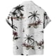 thumbnail image 2 of Camisas Hombre Camiseta de hombre informal con diseño de moda superior con estampado de calle al libre con estampado 3d de árbol de (White, M), 2 of 4