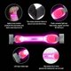 thumbnail image 3 of LaRoo Light Up Dog Collar With Nylon Stickers, Universal Glowing Accessories for Leash Harness, Silicone Waterproof LED Flashing Night Outdoor Safety, 3 of 5