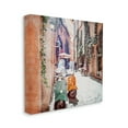 thumbnail image 4 of Stupell Industries Mopeds on Italian Street Travel & Places Painting Gallery Wrapped Canvas Print Wall Art, 36 x 36, 4 of 8