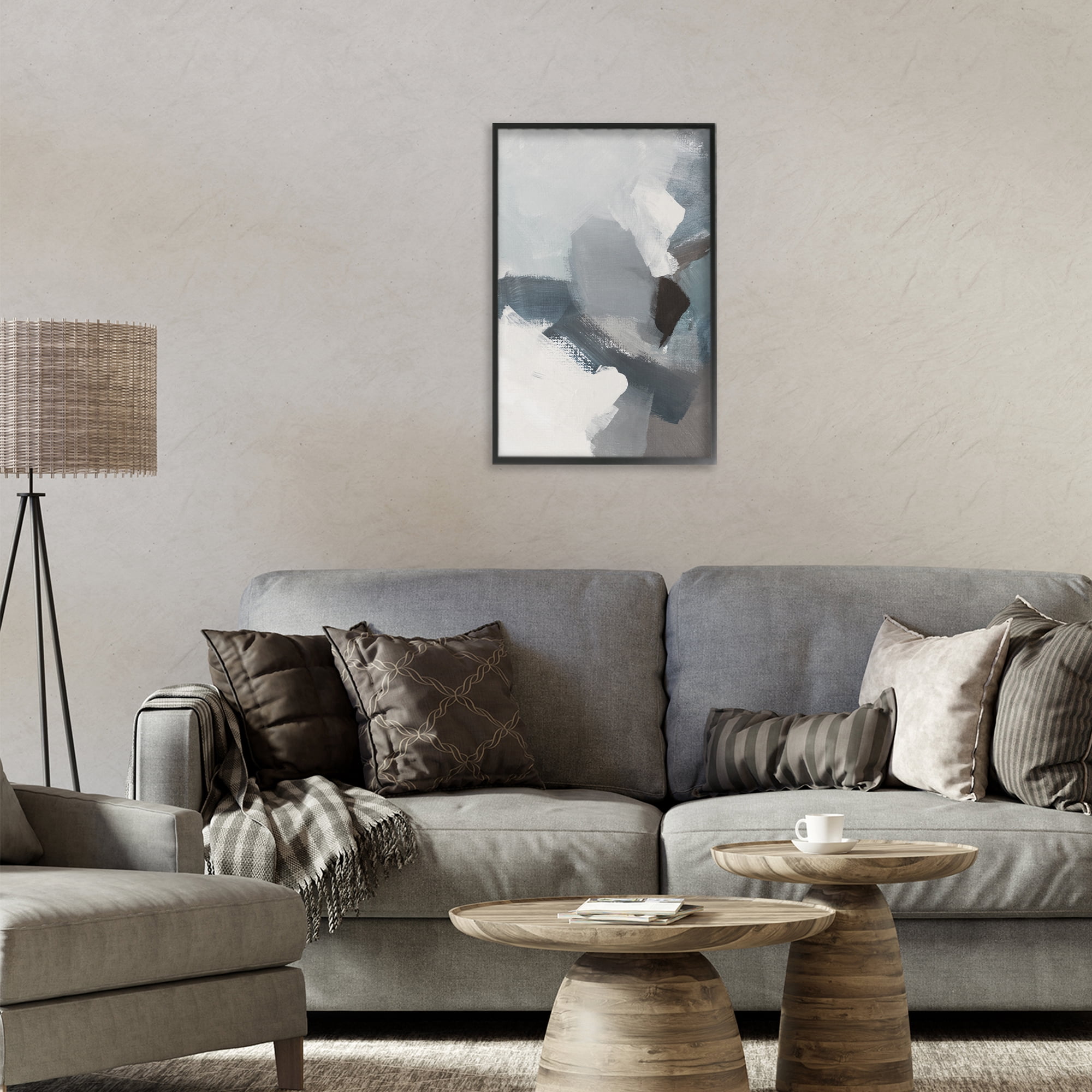 Stupell Industries Peace In The Storm Black Framed Giclee Art, design by Lanie Loreth