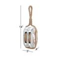 thumbnail image 2 of Wood Nautical 14"H, 5"W Nautical Maritime Decor, 2 of 5
