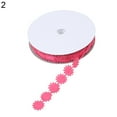 thumbnail image 2 of SPRING PARK 20 Yard Flower Lace Ribbon Pure Color Wedding Dress Belt Trim Sewing DIY Craft, 2 of 7