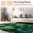 thumbnail image 2 of ODIKA 4'x6' Machine Washable Non-Slip Area Rug, Vibrant Hawaiian Flora Motif High Traffic Rug, Green, 6162, 2 of 7